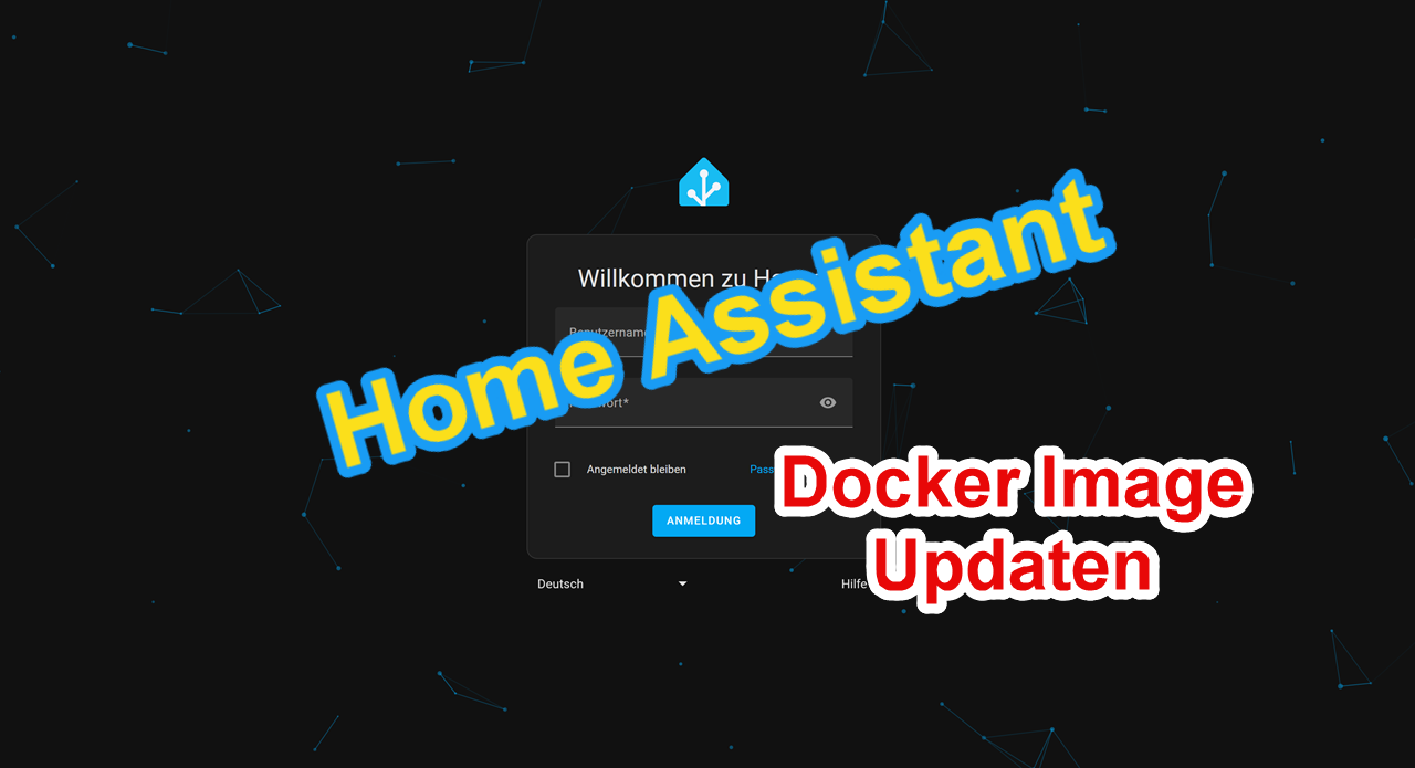 Home Assistant auf Synology Docker aktualisieren
